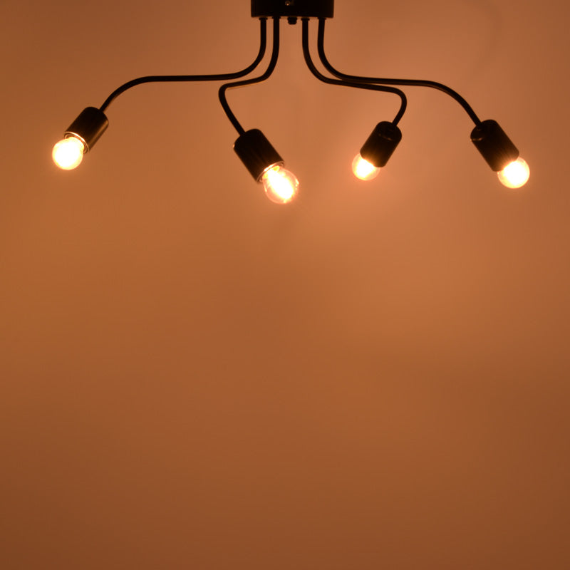 Black Luchter Metal Ceiling Lamp (60 cm)