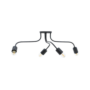 Black Luchter Metal Ceiling Lamp (60 cm)