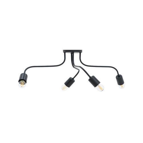 Black Luchter Metal Ceiling Lamp (60 cm)