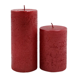 Red Pillar Candle (15cm)