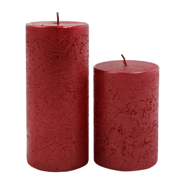 Red Pillar Candle (15cm)
