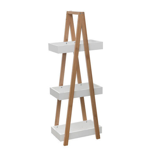 Nancy Floor Shelf Natural White (82 cm)