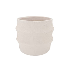 CASCAIS WHITE POT 30X30X26CM