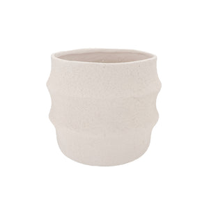 CASCAIS WHITE POT 30X30X26CM