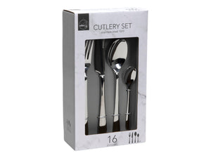 Cutlery set 16 pcs silver mirror