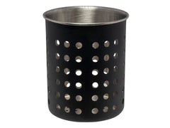 Kitchen toolholder with holes matt black