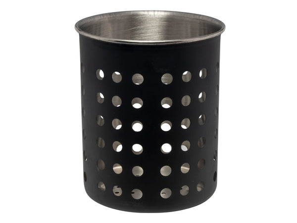 Kitchen toolholder with holes matt black