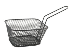 French fries basket black 14x11x7cm