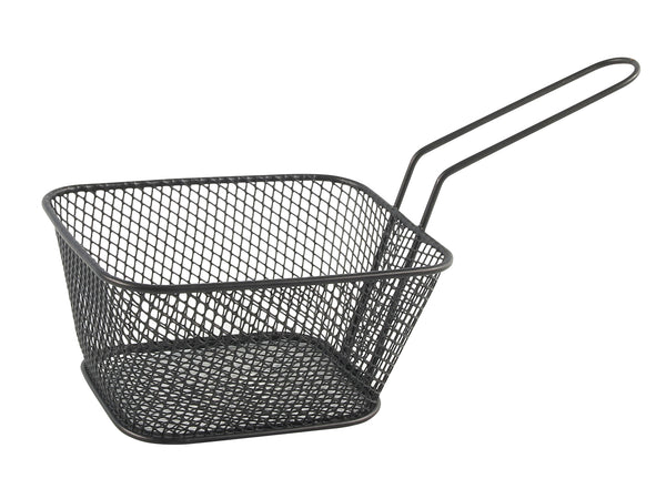 French fries basket black 14x11x7cm