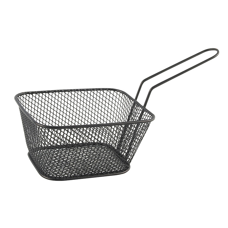 French fries basket black 14x11x7cm