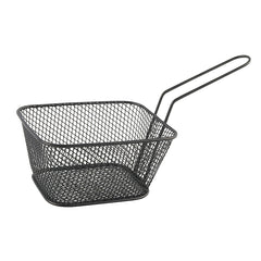 French fries basket black 14x11x7cm