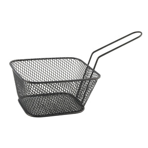 French fries basket black 14x11x7cm