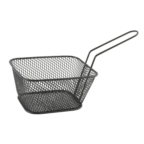French fries basket black 14x11x7cm