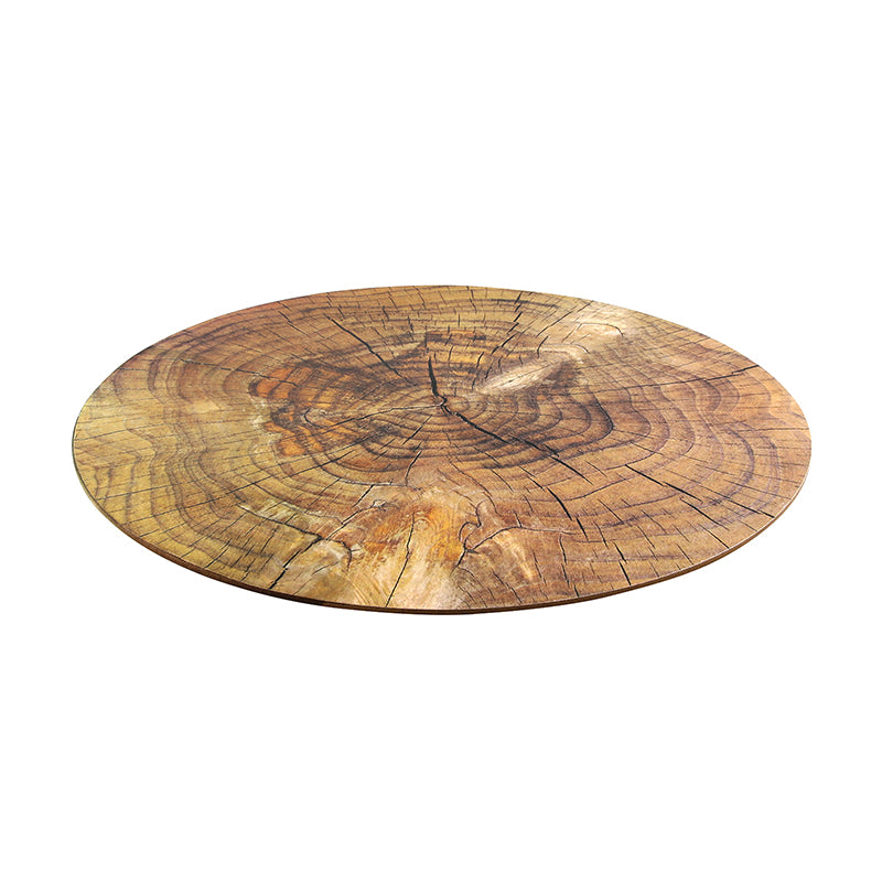 Placemat Ø38cm wooden-look cork
