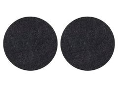 coaster s/2 black 20cm