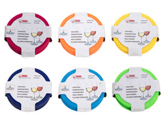 Coaster felt dia 10cm s/6 uni