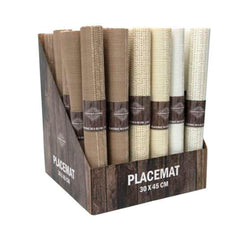 Polyester Placemat Set 3 Colors (45 cm) - Each At