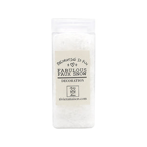 RM Fabulous faux snow