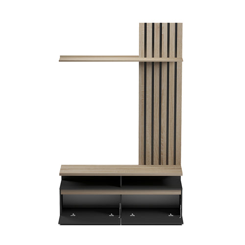 Black Sonoma Perlento Living Room Set (219.5 cm)