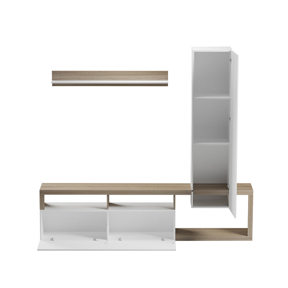 Sonoma White Leganto Living Room Set (220.5 cm)