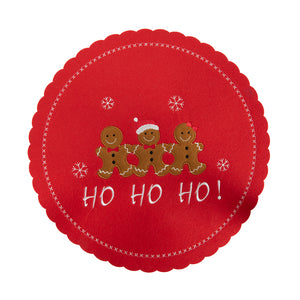 Gingermen Felt Placemat 3pcs (35cm)
