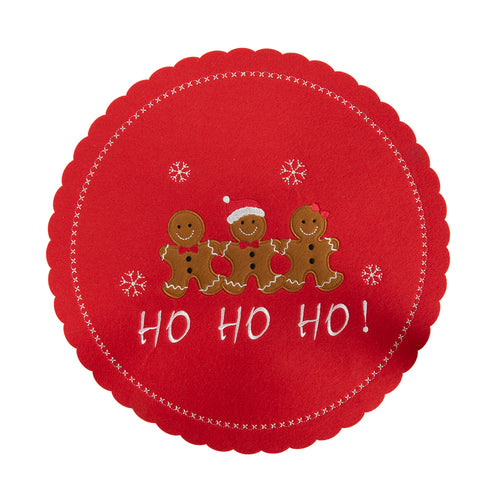 Gingermen Felt Placemat 3pcs (35cm)