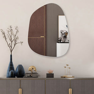 Irregular Frameless Wall Mirror (60 cm)