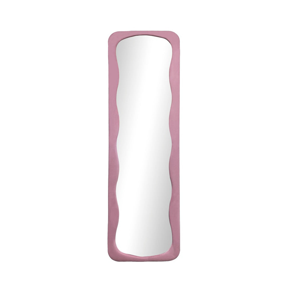Lezour Velvet Floor Mirror in Rotten Apple (170 cm)