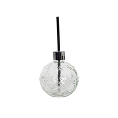 Clear Glass Christmas Ball Bottle (400ml)