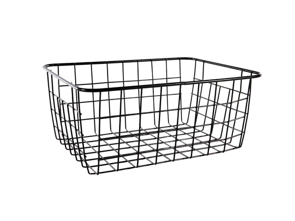 Shopping basket metal 24x18x10cm