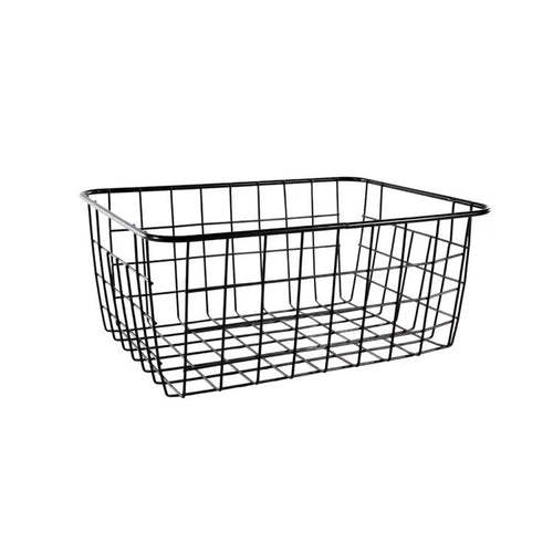 Shopping basket metal 24x18x10cm