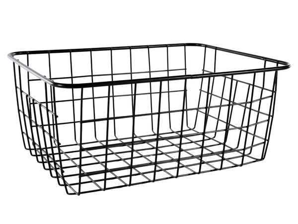 Shopping basket metal 28x22x12.5cm