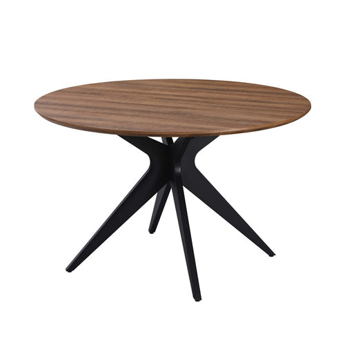 Walnut Toda MDF Dining Table (120 cm)