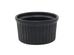 Creme brulee dish black 9x5cm