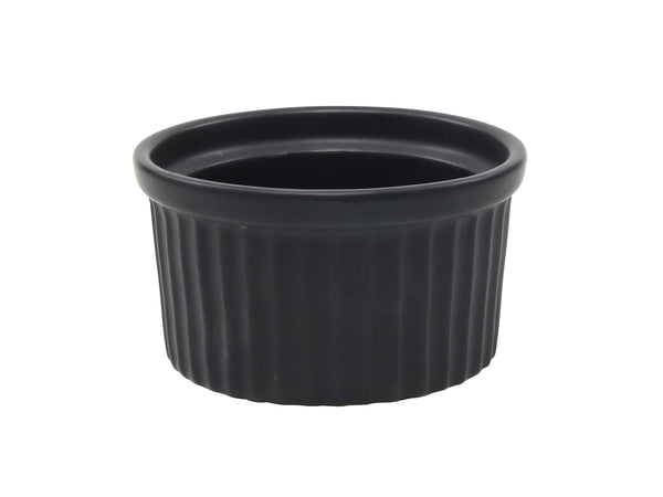 Creme brulee dish black 9x5cm