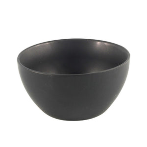 Matte Black Ceramic Bowl Pack of 6 (14 cm)