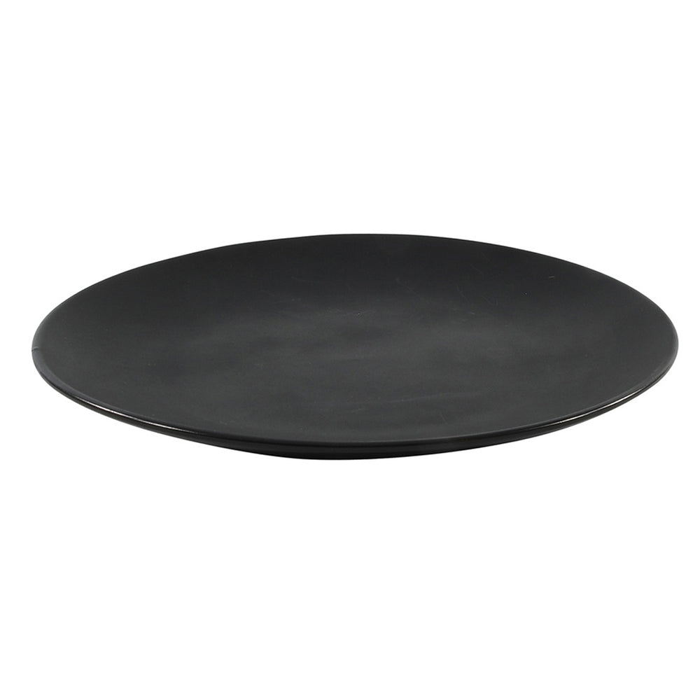 Matte Black Plate Pack of 6 (27 cm)