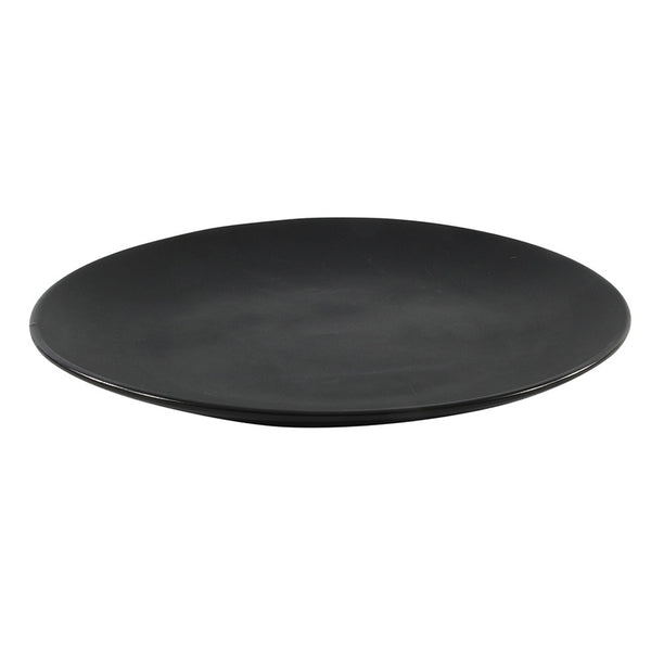 Matte Black Plate Pack of 6 (27 cm)