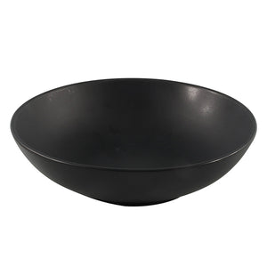 Matte Black Deep Plate Pack of 6 (20.5 cm)