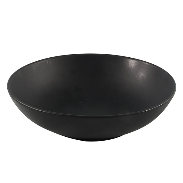 Matte Black Deep Plate Pack of 6 (20.5 cm)