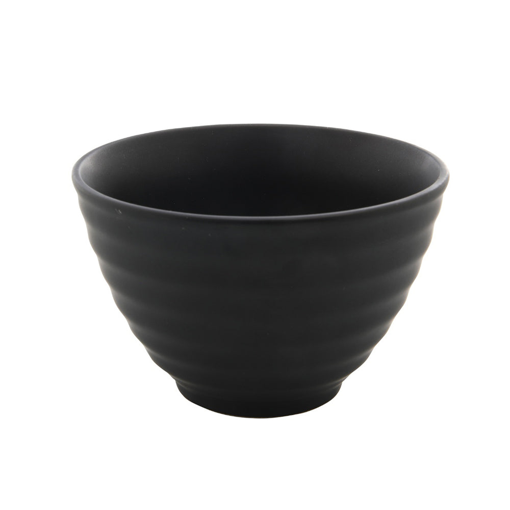 Matte Black Bowl Pack of 6 (11.5 cm)