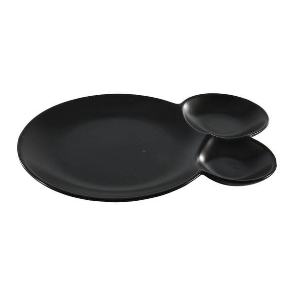 Matte Black Serving Dish (28 cm)