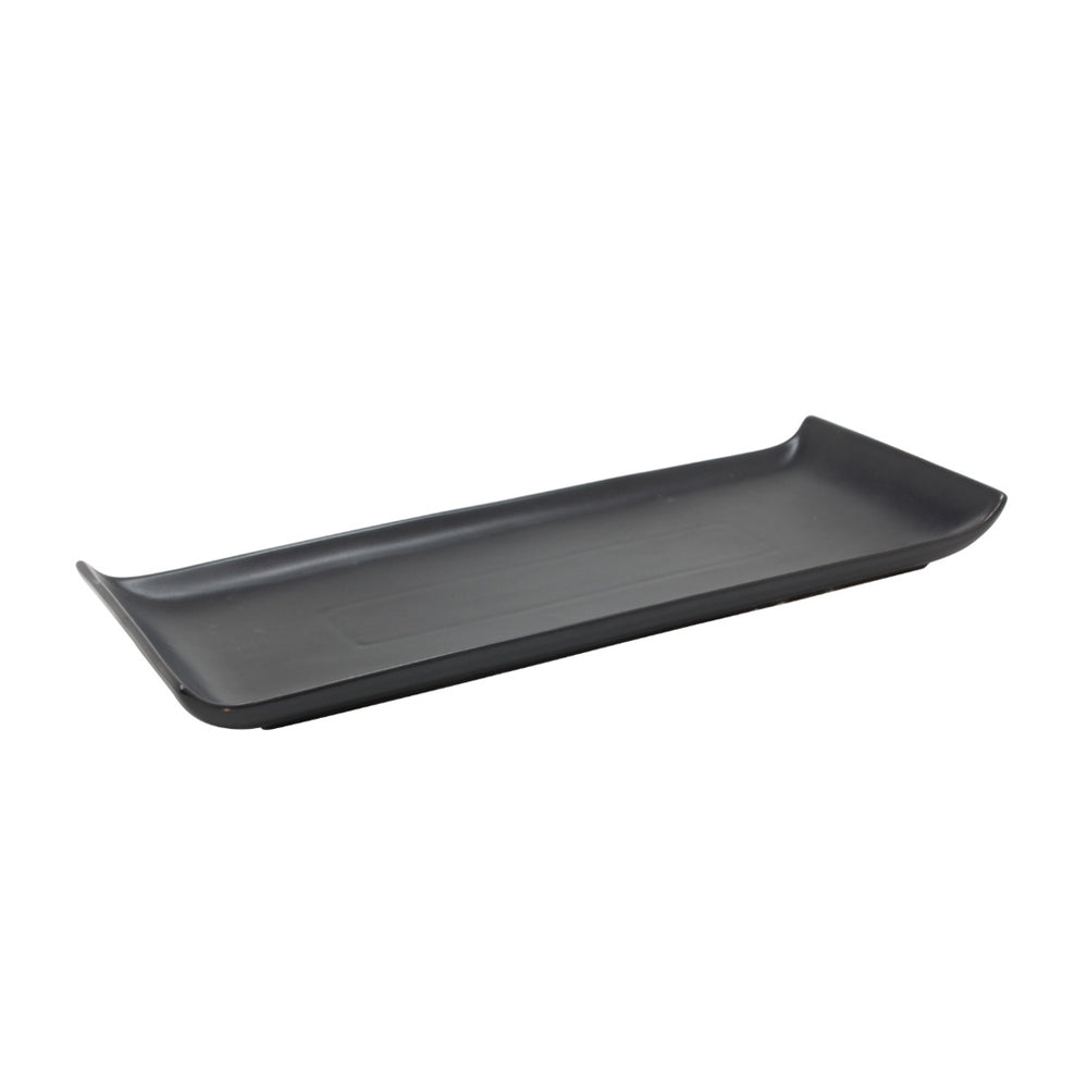 Black Rectangular Plate (33 cm)