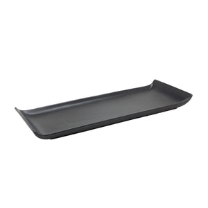 Black Rectangular Plate (33 cm)