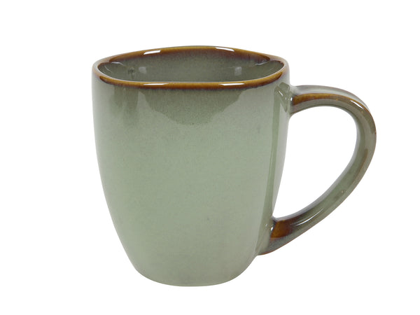 Coffee mug Sepia Ø9.2x10.5cm 458ml green