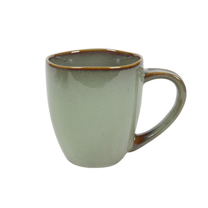 Coffee mug Sepia Ø9.2x10.5cm 458ml green