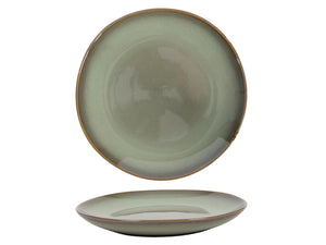 Breakfast plate Sepia Ø21x3cm green