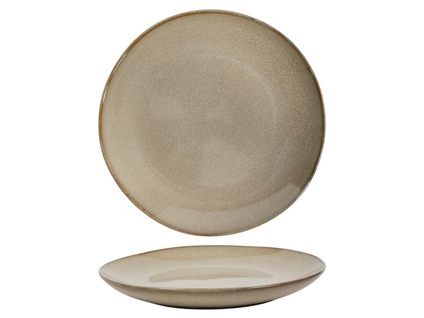 Breakfast plate Sepia Ø21x3cm beige