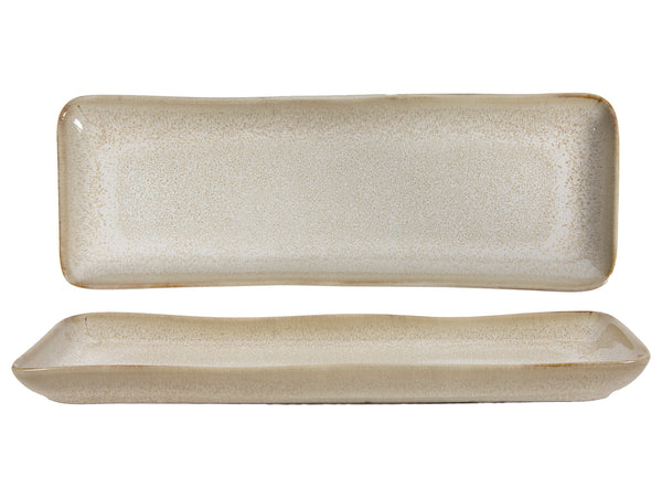 Serving dish Sepia beige 28x10x2.2cm