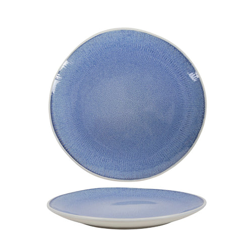 Melos Blue Breakfast Plate Pack of 6 (22 cm)